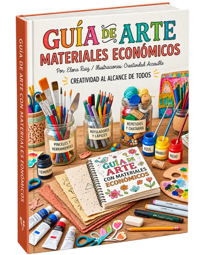 Guía de Arte con Materiales Económicos